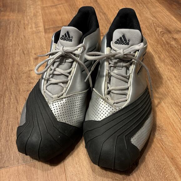 Adidas TMAC 1 Shoes 2012 Philly All Star Retro Basketball Mens 11 Silver Black main image 4